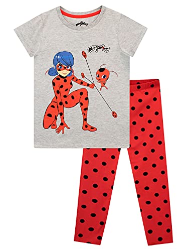 Miraculous Mädchen Top und Leggings Grau 122 von Miraculous