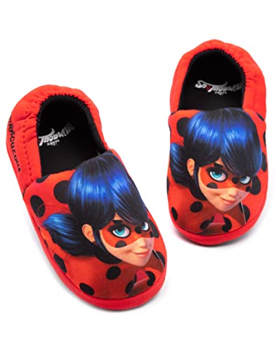 Miraculous Wunderliche Hausschuhe Mädchen Kinder Marienkäfer Superheld Red House Schuhe 33 EU von Miraculous