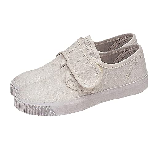 Mirak CSG/99248 Kinder Gymnastikschuhe/Turnschuhe mit Klettverschluss (34 EU) (Weiß) von Mirak