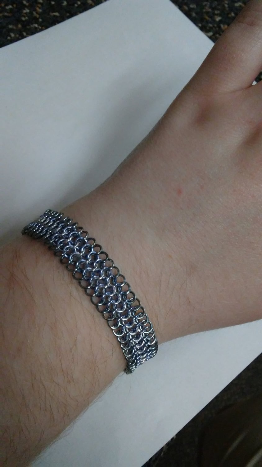 Personalisiertes Chainmaille Armband Personalisiertes Chainmaille Armband von MirasMaille