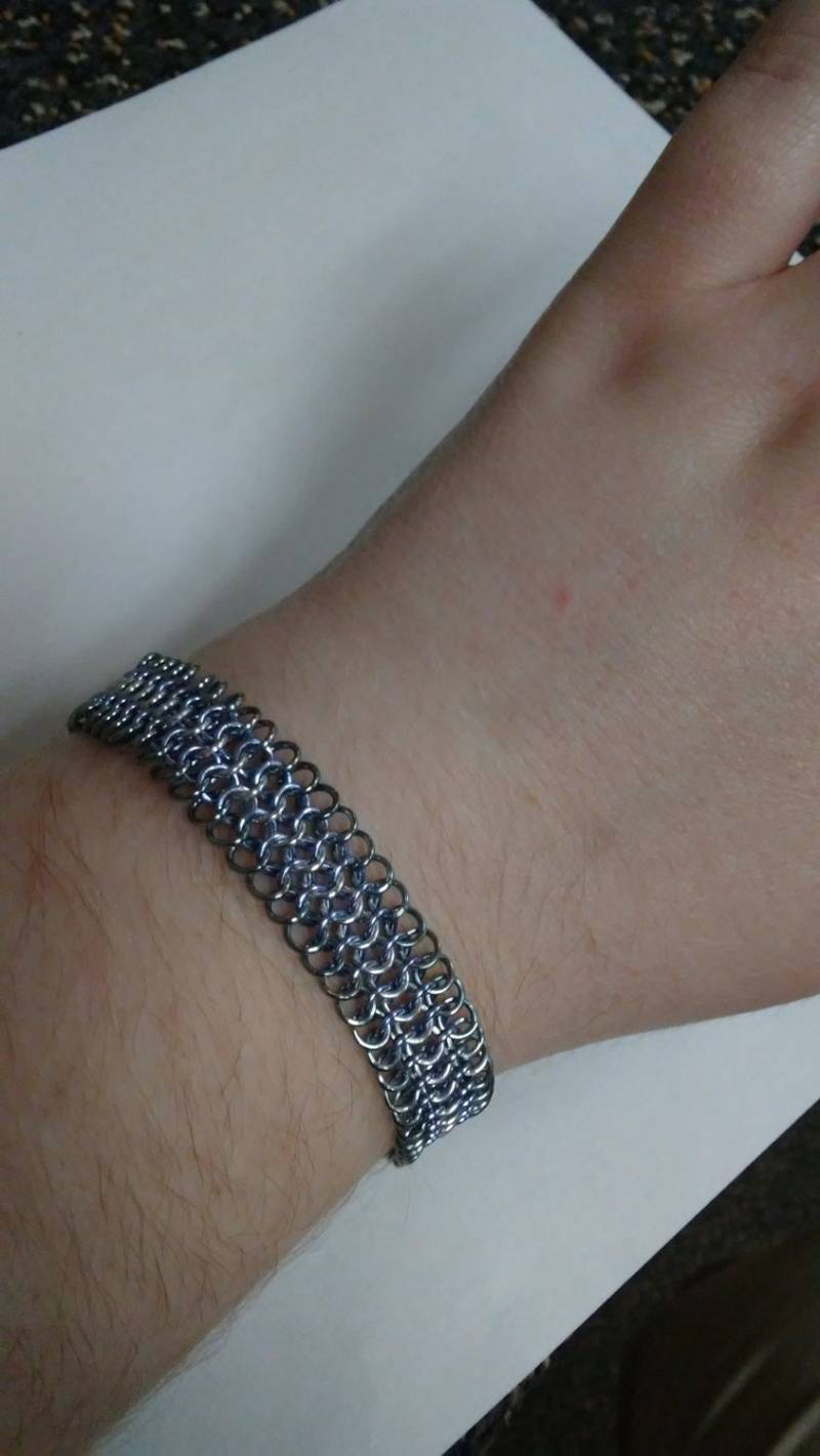 Personalisiertes Chainmaille Armband Personalisiertes Chainmaille Armband von MirasMaille
