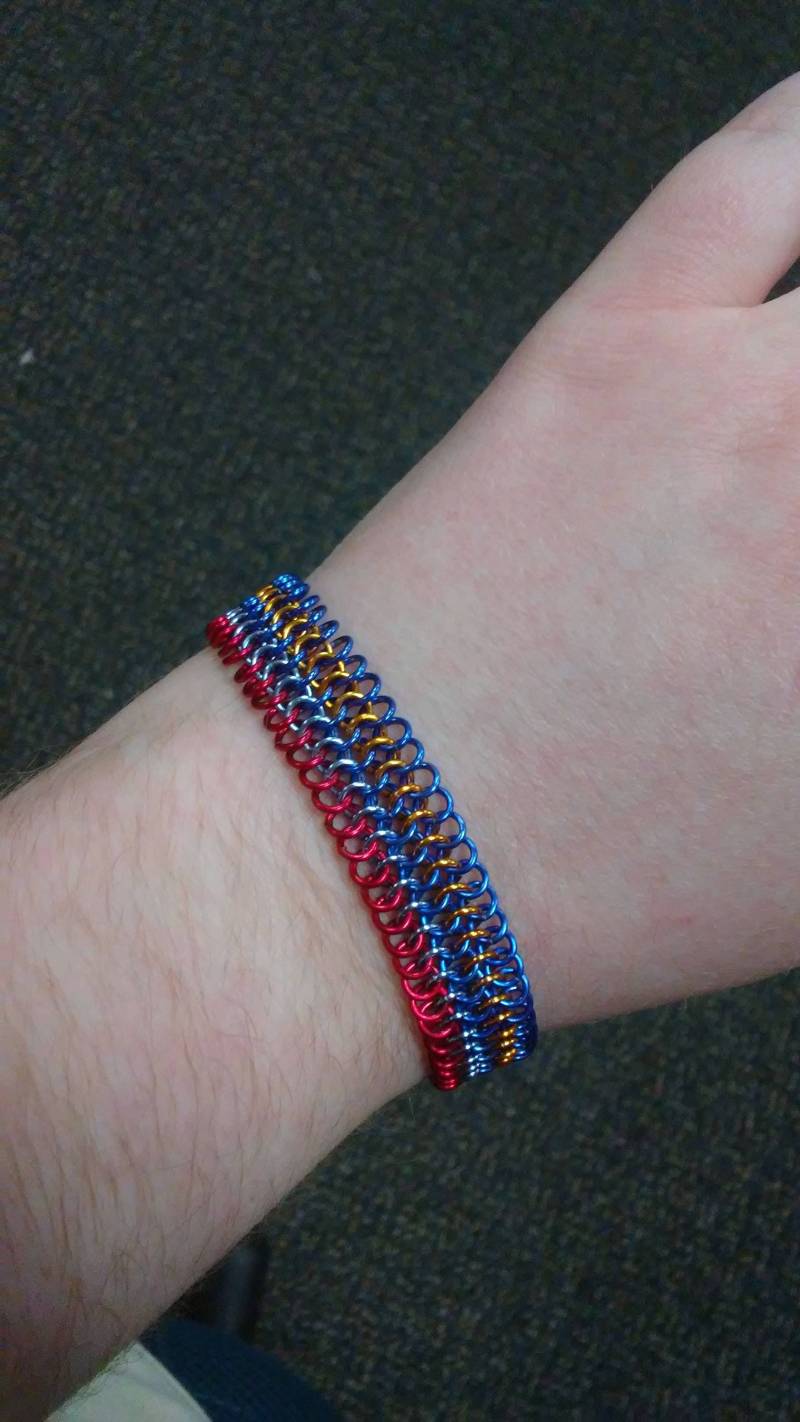 starfire Inspiriert Chainmaille Armband von MirasMaille