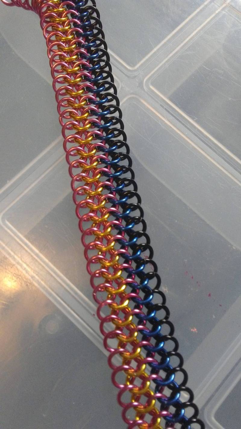 steven Universe Inspiriert Chainmaille Armband steven Universe Inspiriert Chainmaille Armband von MirasMaille