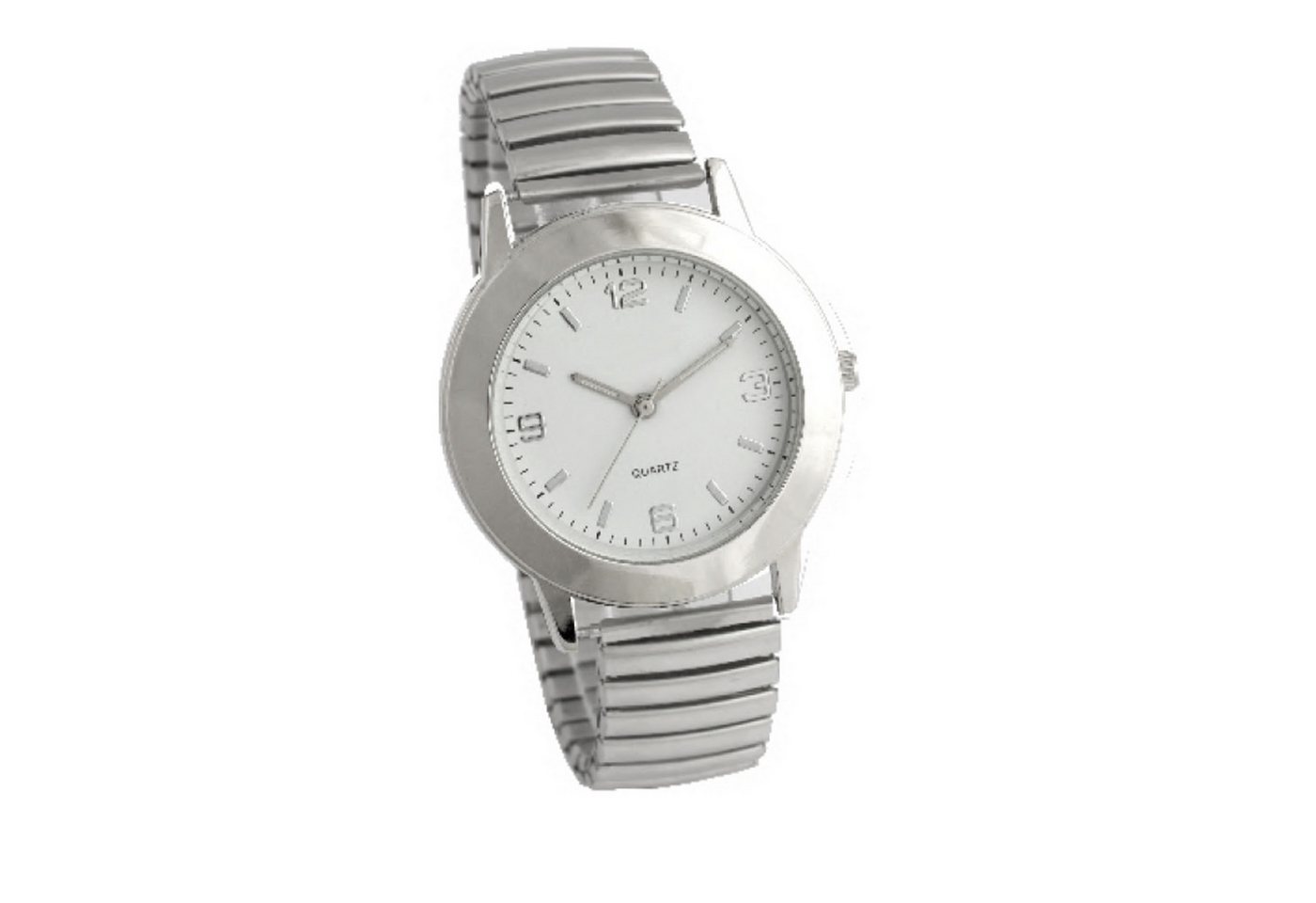 Miraval Quarzuhr Miraval Damenarmbanduhr Silber 36 mm, Elegante Analoguhr mit Edelstahlarmband von Miraval