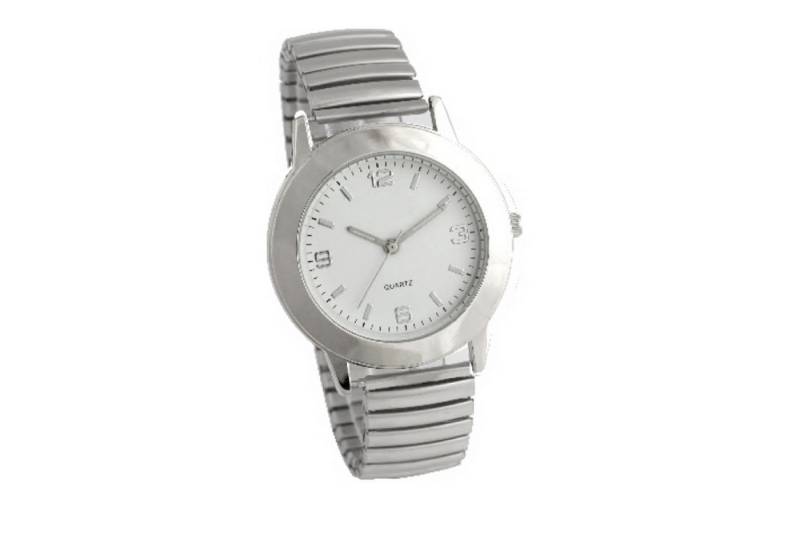 Miraval Quarzuhr Miraval Damenarmbanduhr Silber 36 mm, Elegante Analoguhr mit Edelstahlarmband von Miraval