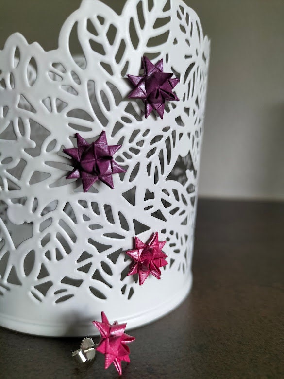 Fröbelsternstecker in Verschiedenen Pink - Und Lila-Tönen Pink, Rosa, Lila, Aubergine, Helllila Fröbelsternstecker in Verschiedenen Pink - Und Lila-Tönen Pink, Rosa, Lila, Aubergine, Helllila von MirielsSchatzkiste