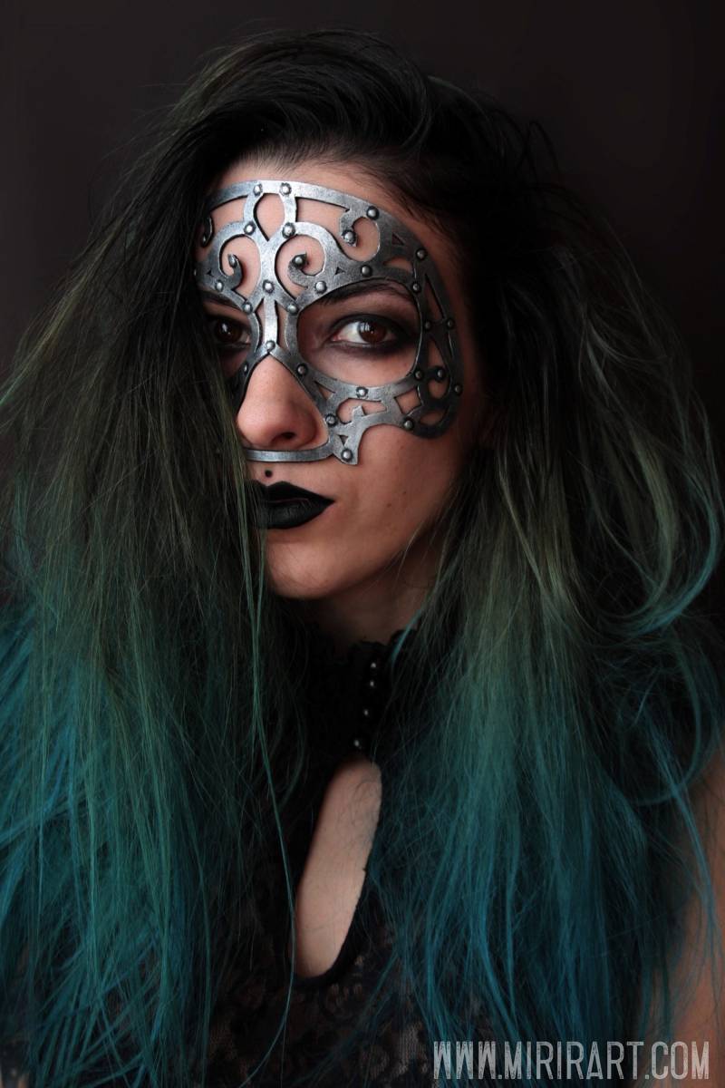 Steampunk/Maschera Postapokalitt. Metallo False. Cyborg/Roboter in Tracht. Steampunk Kostüm Für Halloween Und Event Steampunk/Maschera Postapokalitt. Metallo False. Cyborg/Roboter in Tracht. Steampunk Kostüm Für Halloween Und Event von MirirArtShop