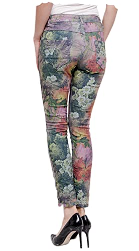 Miro Boho Chic Lanzarote Vielseitige Wendehose, Basic-Jeansstruktur, zwei Gesäßtaschen, Hose für Damen, Jeans, Damen, Jeans, Damen, Jeans, Damen, Himmelblau, S von Miro Travel Wear