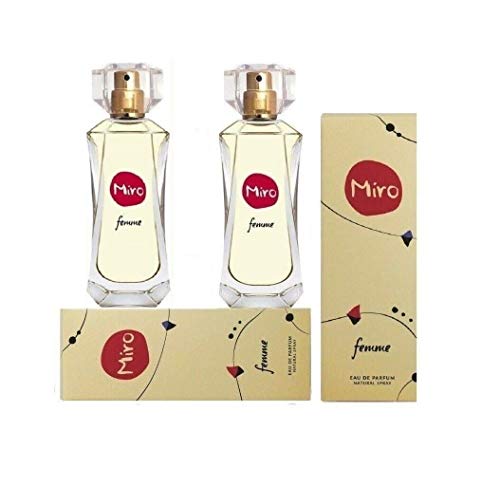 2 x MIRO FEMME Eau de Parfum Spray 50 ml (100 ml) von Miro