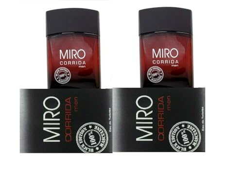 2 x Miro Corrida Black Edition Eau de Toilette 100 ml (200 ml) von Miro