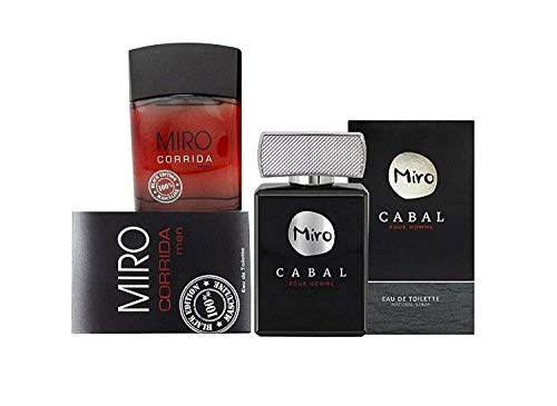 Miro CABAL Eau de Toilette Spray 75 ml + Miro CORRIDA Eau de Toilette 100 ml (175 ml) von Miro