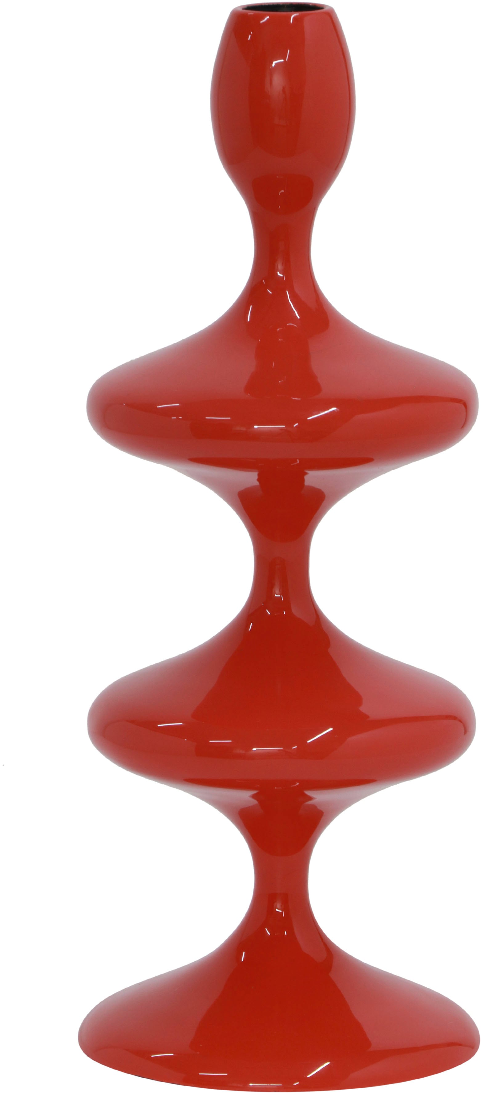 MIRRORS AND MORE Kerzenhalter "LAUREEN" Außergewöhnliche, moderne Form von Mirrors And More