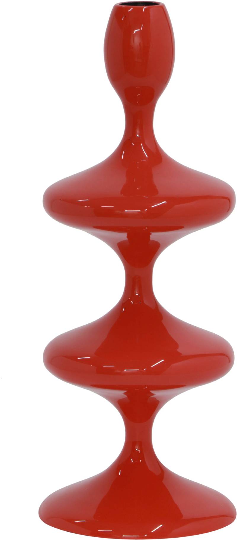 MIRRORS AND MORE Kerzenhalter "LAUREEN" Außergewöhnliche, moderne Form von Mirrors And More