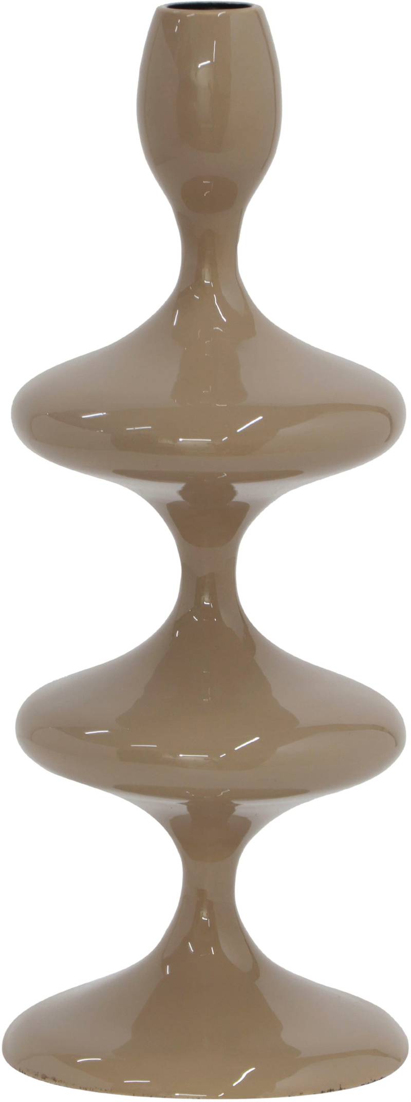 MIRRORS AND MORE Kerzenhalter "LAUREEN" Außergewöhnliche, moderne Form von Mirrors And More