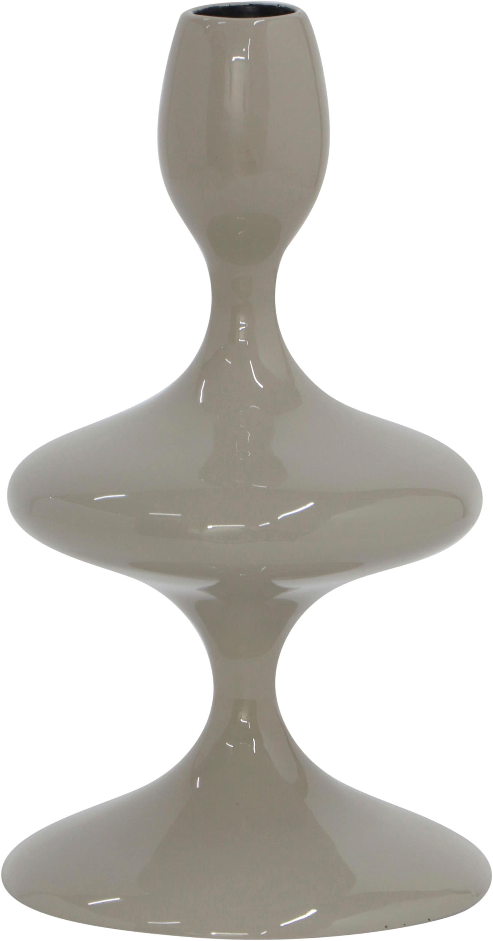 MIRRORS AND MORE Kerzenhalter "LAUREEN" Außergewöhnliche, moderne Form von Mirrors And More