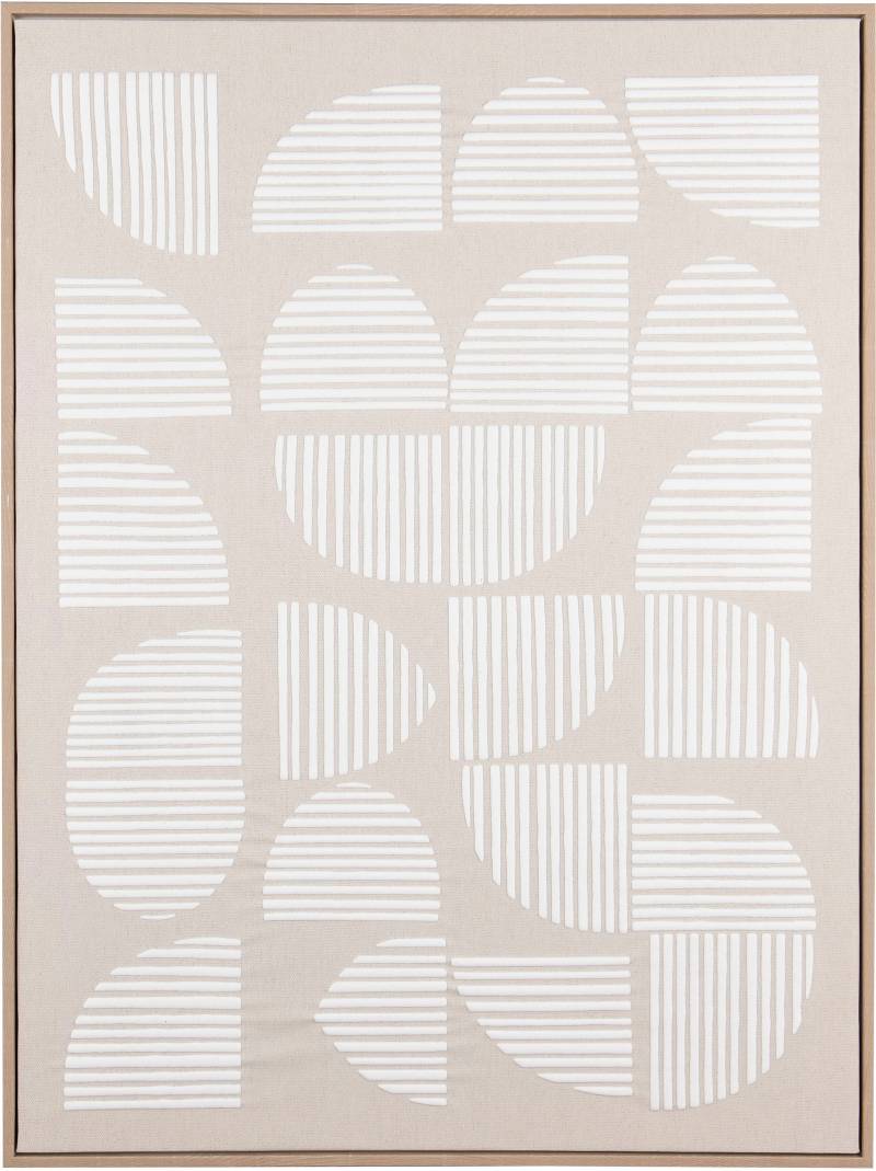 MIRRORS AND MORE Kunstdruck "NORMA" 1 Stk. tlg. Kunstwerk im Geometrischen Design von Mirrors And More