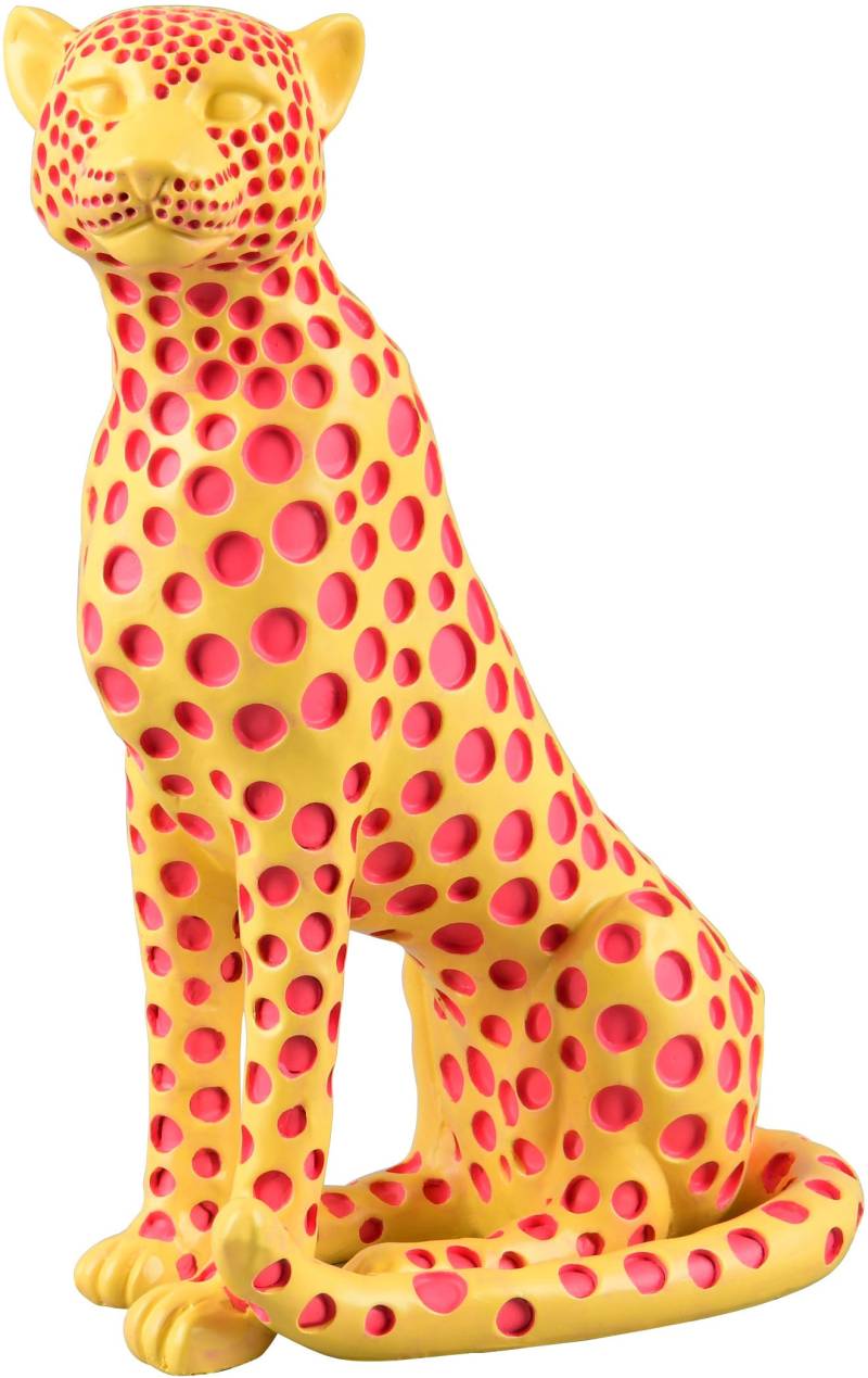 MIRRORS AND MORE Skulptur "PANTRA" Dekofigur in auffälliger Leopardenform von Mirrors And More