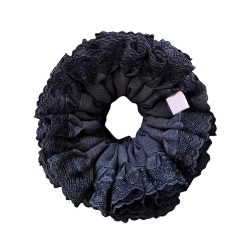 Anspruchsvolle Spitzen-Haargummis für Damen, stilvolle Haargummis, weiche, elastische Haarbänder für den täglichen Gebrauch und Abschlussbälle, Event, Spitzen-Haargummi von Mirweon
