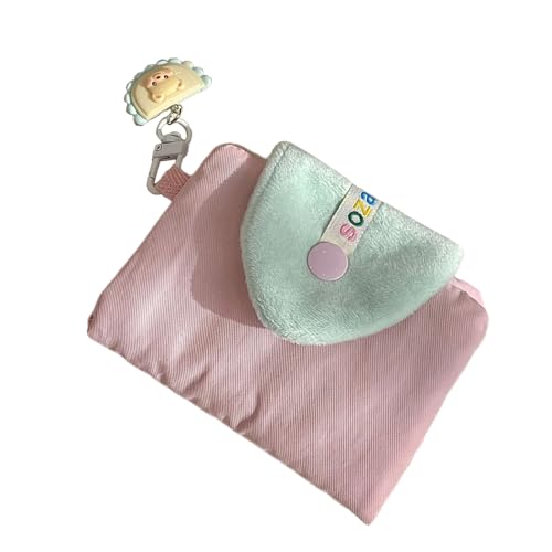 Auffälliger Ohrhörer-Halter und Münzgeldbörse, weiche Lippenstift-Aufbewahrungstasche für tägliches Pendeln und Reisen, kleine Make-up-Tasche, a, Einheitsgröße Auffälliger Ohrhörer-Halter und Münzgeldbörse, weiche Lippenstift-Aufbewahrungstasche für tägliches Pendeln und Reisen, kleine Make-up-Tasche, a, Einheitsgröße von Mirweon
