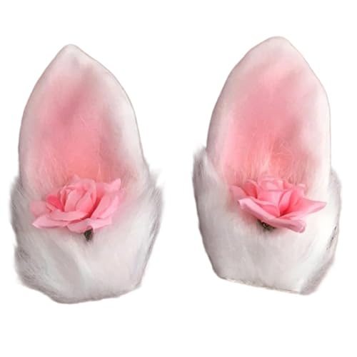 Elegante Blumen-Haarspange für Han-Kostüm, chinesische Seitenklammer, Haarspangen für Damen, SideBangs, Haar-Kostüm, Kopfbedeckung für Halloween von Mirweon