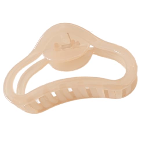 Elegante Haarklammer für Damen, Pferdeschwanz-Halter, Haarspangen, starkes Gelee, durchscheinende Farbe, Haarklammer von Mirweon