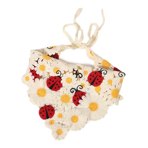 Exquisites Frühlings-Haarband für Damen, stilvoll mit gestricktem Cartoon-Haarband, elastisches Stirnband für jeden Anlass von Mirweon