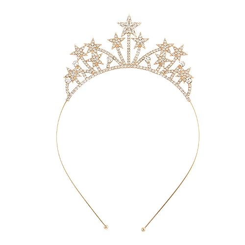 Glitzernder Sternenkönigin, Haarreif für Festzug, Abschlussball, Braut, Hochzeit, Haarschmuck, Kristall-Stirnbänder für Damen Glitzernder Sternenkönigin, Haarreif für Festzug, Abschlussball, Braut, Hochzeit, Haarschmuck, Kristall-Stirnbänder für Damen von Mirweon