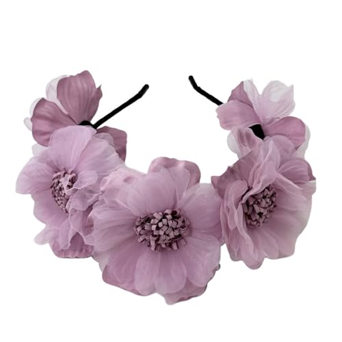 Kinder-Blumen-Haarband, wunderschöner Haarreif, Make-Up-Haarband, Hochzeits-Haarband für alltägliche Outfits Kinder-Blumen-Haarband, wunderschöner Haarreif, Make-Up-Haarband, Hochzeits-Haarband für alltägliche Outfits von Mirweon