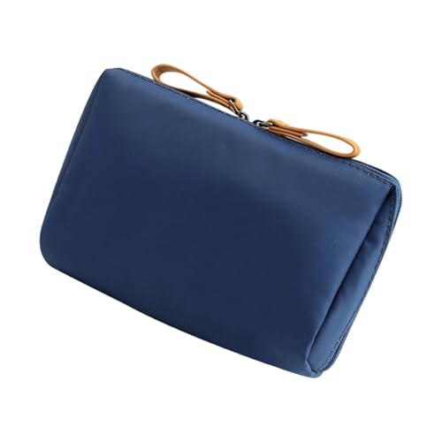 Kleine Make-up-Tasche mit großer Kapazität, tragbarer Kosmetik-Organizer für den täglichen Gebrauch, wasserdicht, Nylon, Reiseaufbewahrung, tragbare Make-up-Tasche, B, Einheitsgröße Kleine Make-up-Tasche mit großer Kapazität, tragbarer Kosmetik-Organizer für den täglichen Gebrauch, wasserdicht, Nylon, Reiseaufbewahrung, tragbare Make-up-Tasche, B, Einheitsgröße von Mirweon