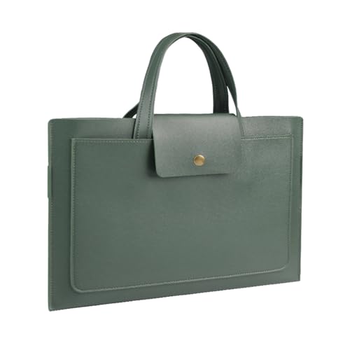 Leichte Laptop-Aktentasche mit eingebautem, verstellbarem Ständer und weichem Samt-Innenfutter für Geräteschutz, Laptop-Ständer, Rucksäcke, 38,1 cm, 40,6 cm, Einheitsgröße von Mirweon