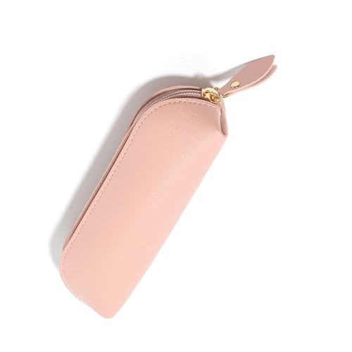 Mirweon Federmäppchen mit großem Fassungsvermögen, ästhetisches Etui, Stifteetui, PU-Leder, Schule, Bürobedarf, große Kapazität, Kunstledertasche, ästhetische Tasche, a von Mirweon