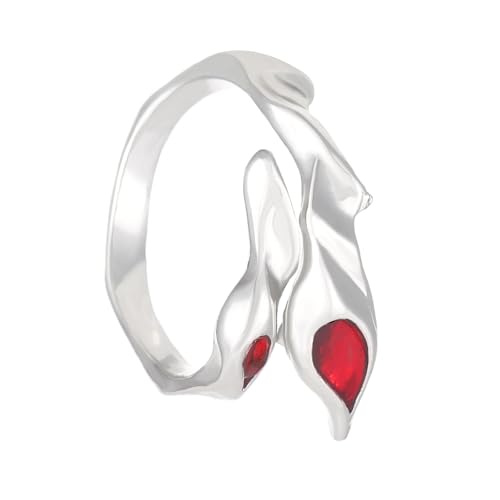 Mirweon Modischer Dating-Ring, offen, verstellbar, Legierung, Textur, Fingerschmuck, geeignet für verschiedene Anlässe, modischer Damenring von Mirweon