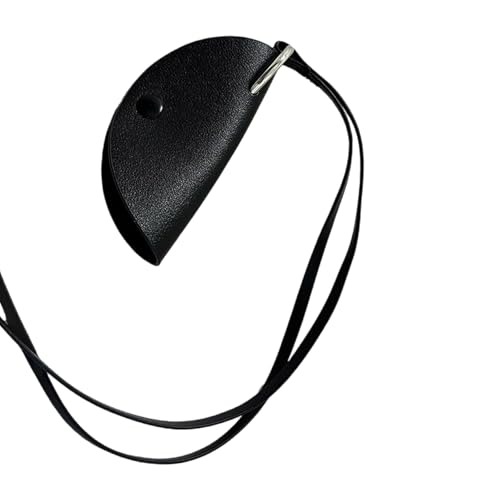 Mirweon Multifunktionaler Schlüsselhalter aus PU-Leder, Mehrzweck-Schlüsseletui aus Leder mit Pulloverkette für einen modischen Look von Mirweon