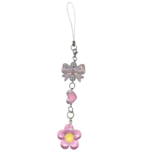 Mirweon Vielseitiger Handy-Gurt mit Perlen, stilvolles Handy-Accessoire, auffälliger Taschenanhänger zur Aufbewahrung und für einen modischen Look von Mirweon