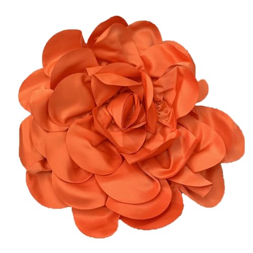Stilvolle Ansteckblume Accessoire Modische Satin-Brosche Pin Kragen Pin Ornament für Mode-Enthusiasten Business Event Revers, Einheitsgröße, Wie beschrieben von Mirweon