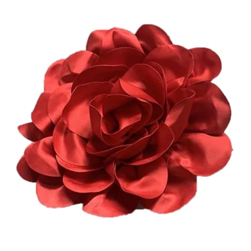 Stilvolle Ansteckblume Accessoire Modische Satin-Brosche Pin Kragen Pin Ornament für Mode-Enthusiasten Business Event Revers, Einheitsgröße, Wie beschrieben von Mirweon