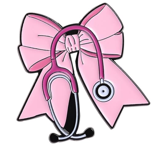 Verspielte Krankenschwester-Doktor-Brust-Accessoire, Cartoon-Charm-Anhänger, Legierung, Schmuck-Brosche für Uniform oder Freizeit, Krankenhaus-Thema, Einheitsgröße, Wie beschrieben von Mirweon