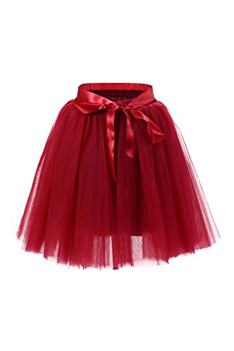 MiSShow1950 Petticoat Reifrock Unterrock Petticoat Underskirt Crinoline für Rockabilly Kleid von MisShow