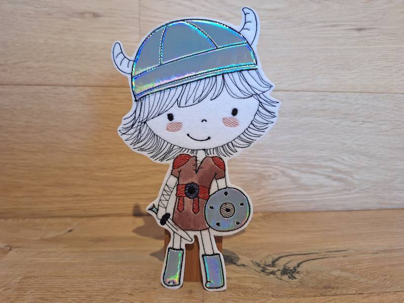 Patch Coole Jungs Aufnäher Bügelbild Applikation Wikinger von MisSisELyLu