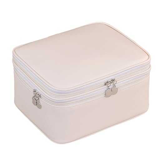 Misaakoeq Makeup Taschen,Große Reise Kosmetiktasche Mit Doppelschicht Und Wasserdichtem Design | wasserdichte Toiletten-Tragetasche Für Mädchen Und Urlaub von Misaakoeq