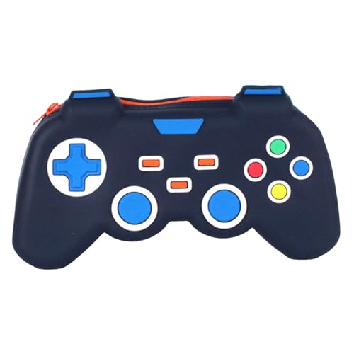 Misaakoeq Spielkonsolen-Federmäppchen, Spielekonsolen-Federmäppchen, Stifttasche Gamer Federmäppchen Federbox für Kinder Teenager, Spiel-Federmäppchen mit Reißverschluss, großes Fassungsvermögen, von Misaakoeq