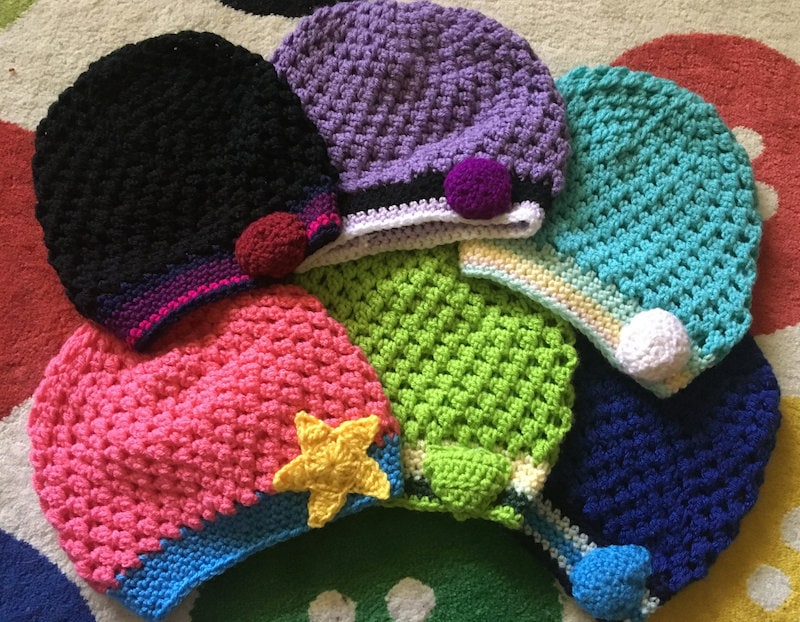 Wir Sind Die Kristall Edelsteine Steven Universe Inspiriert Slouchy Und Beanie Hüte von MiscMagicMaker