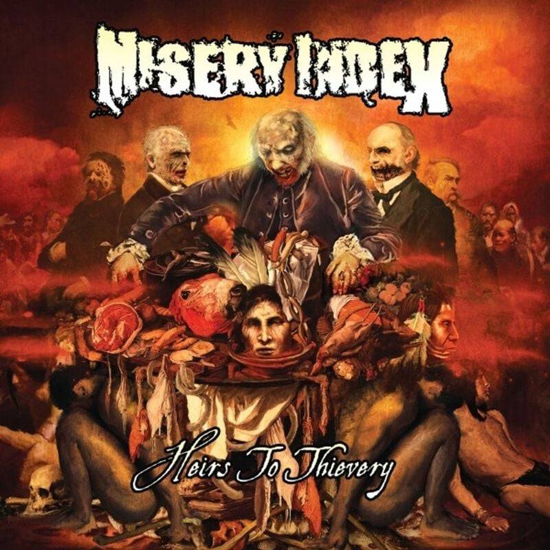 Heirs to thievery von Misery Index - LP (Coloured, Gatefold, Limited Edition, Re-Release) von Misery Index