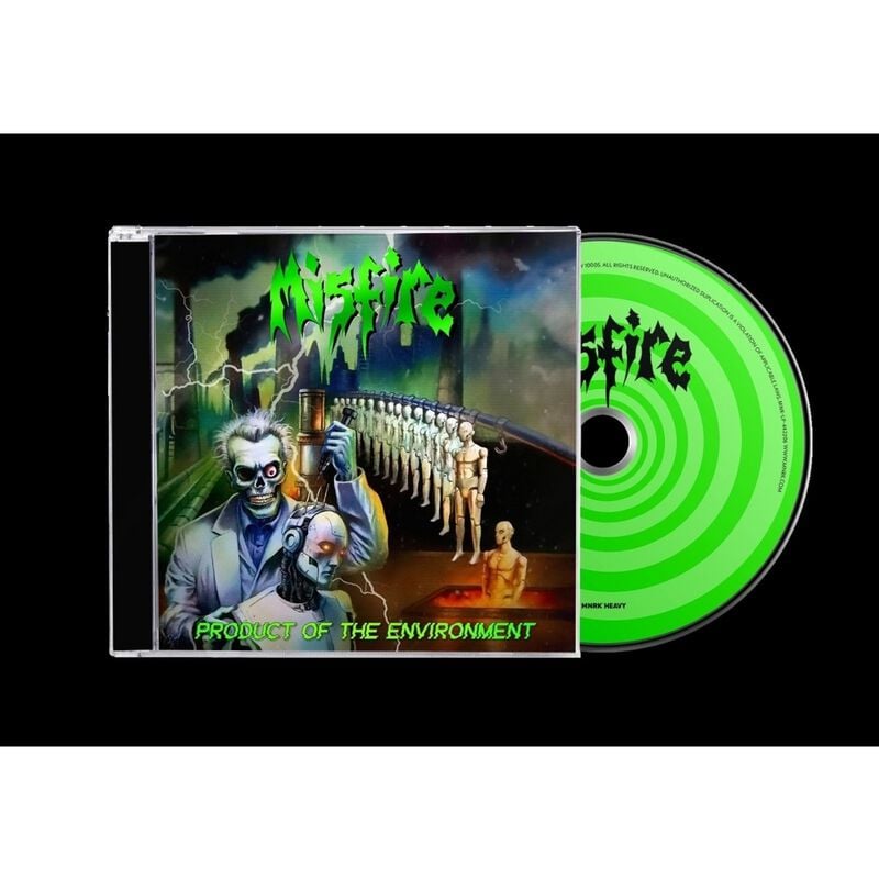 Misfire Product of the environment CD multicolor Misfire Product of the environment CD multicolor von Misfire