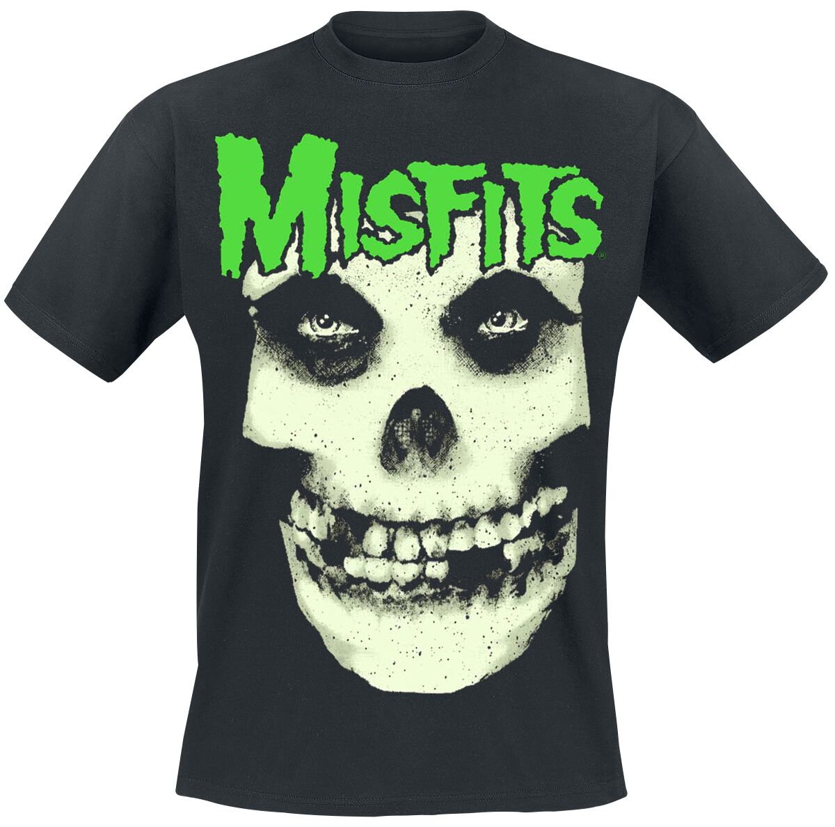 Misfits Jarek Skull T-Shirt schwarz in L von Misfits