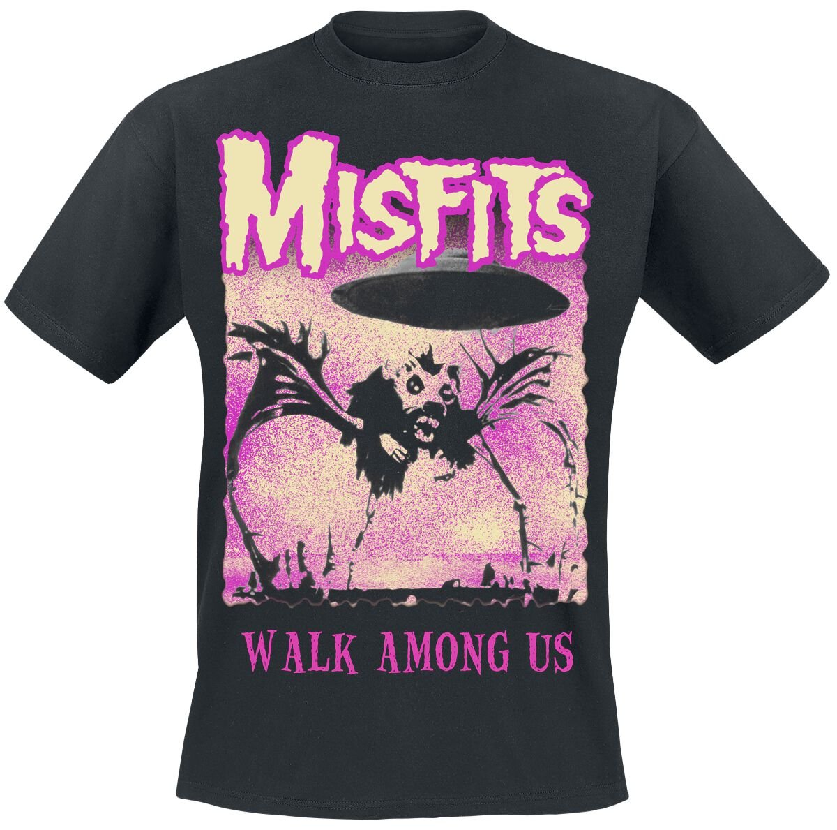 Misfits T-Shirt - Walk among us - S bis 4XL - für Männer - Größe L - schwarz  - Lizenziertes Merchandise! von Misfits