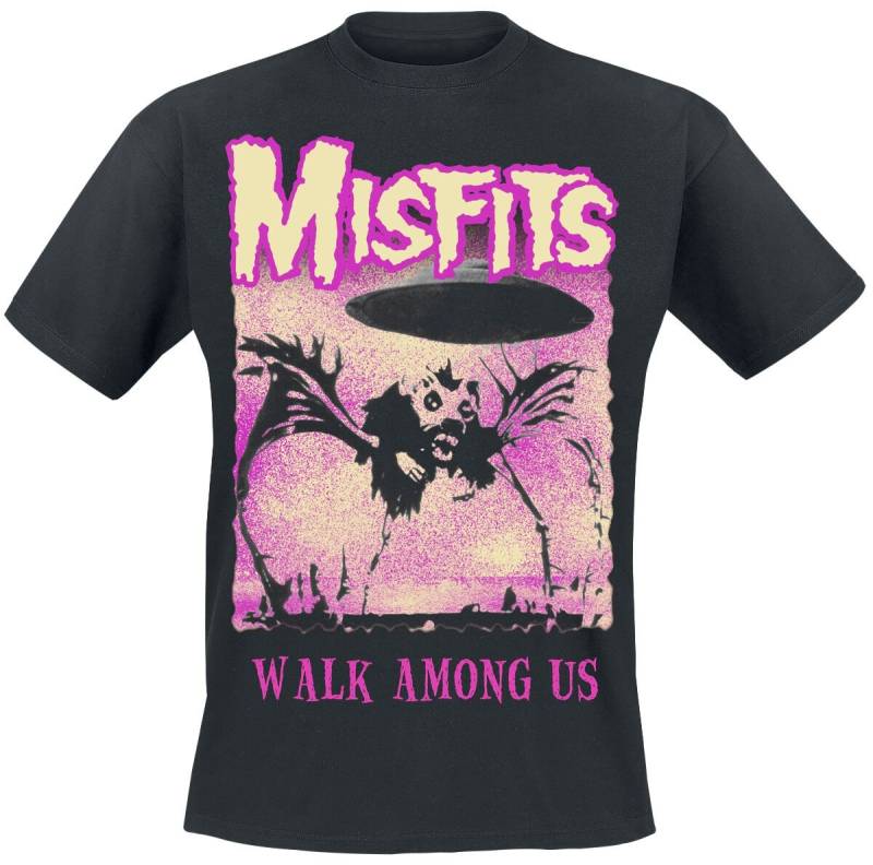Misfits Walk among us T-Shirt schwarz in M von Misfits