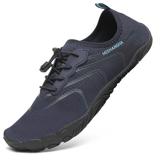 Mishansha Aquaschuhe Herren Badeschuhe Damen Sommer Wasserschuhe Blau 40 von Mishansha