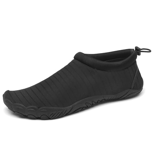 Mishansha Badeschuhe Herren Damen Wasserschuhe Atmungsaktive Schnell Trocknend Schwimmschuhe rutschfeste Leicht Barfußschuhe fur Männer Frauen, Jade Schwarz, 37 EU Mishansha Badeschuhe Herren Damen Wasserschuhe Atmungsaktive Schnell Trocknend Schwimmschuhe rutschfeste Leicht Barfußschuhe fur Männer Frauen, Jade Schwarz, 37 EU von Mishansha