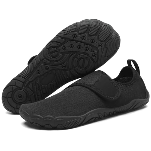 Mishansha Badeschuhe Herren Wasserschuhe Damen Schwimmschuhe Aquaschuhe Strandschuhe Barfußschuhe Neoprenschuhe Schnell Trocknend Surfschuhe mit Breiter Zehenbox Reiches Schwarz,Gr.38 Mishansha Badeschuhe Herren Wasserschuhe Damen Schwimmschuhe Aquaschuhe Strandschuhe Barfußschuhe Neoprenschuhe Schnell Trocknend Surfschuhe mit Breiter Zehenbox Reiches Schwarz,Gr.38 von Mishansha